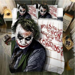 Coward Joker Duvet Cover and Pillowcase Set Bedding Set