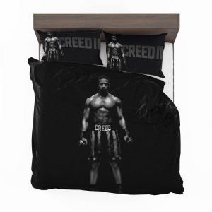 Creed Ii Michael B Jordan Adonis Creed Duvet Cover and Pillowcase Set Bedding Set