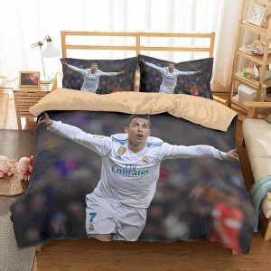 Cristiano Ronaldo 8 Duvet Cover and Pillowcase Set Bedding Set