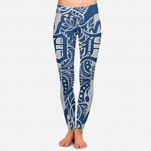 Curly Line Charming Daily Fashion Detroit Tigers Leggings
