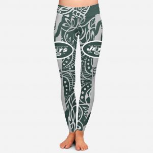 Curly Line Charming Daily Fashion New York Jets Leggings