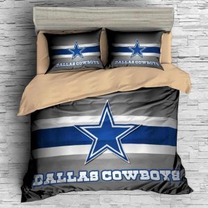 Dallas Cowboys Duvet Cover and Pillowcase Set Bedding Set 568