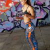 Dizzy Motion Zig Zag New York Islanders Leggings