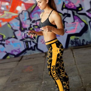 Dizzy Motion Zig Zag Pittsburgh Pirates Leggings