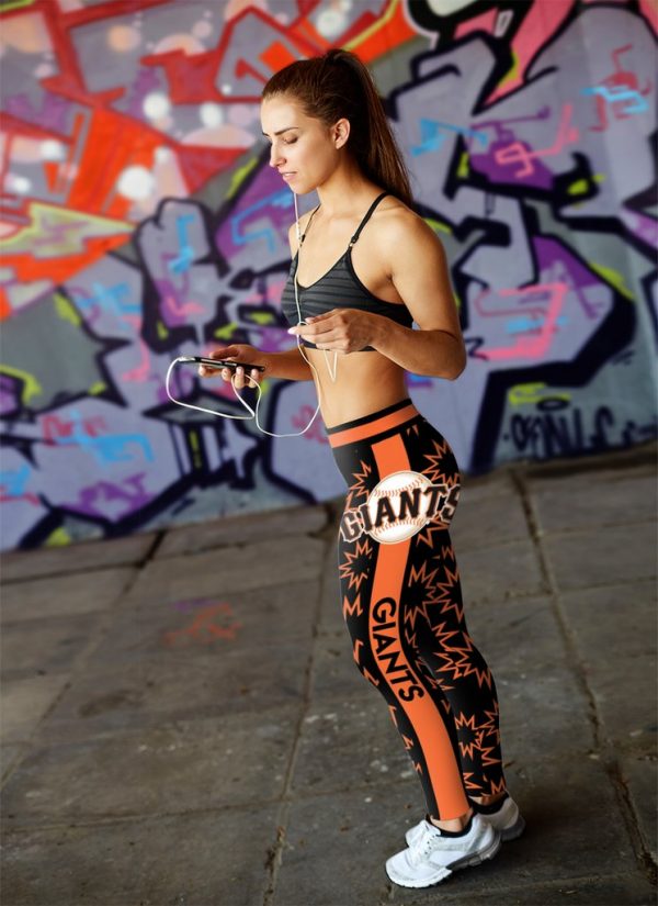 Dizzy Motion Zig Zag San Francisco Giants Leggings