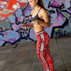 Dizzy Motion Zig Zag Tampa Bay Buccaneers Leggings