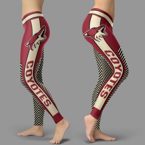 Fashion Gorgeous Fitting Fabulous Arizona Coyotes Leggings