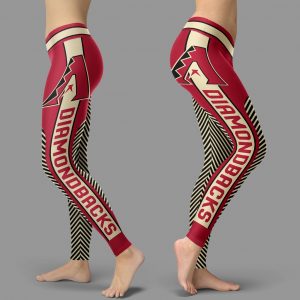 Fashion Gorgeous Fitting Fabulous Arizona Diamondbacks Leggings