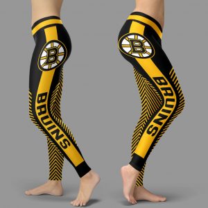 Fashion Gorgeous Fitting Fabulous Boston Bruins Leggings
