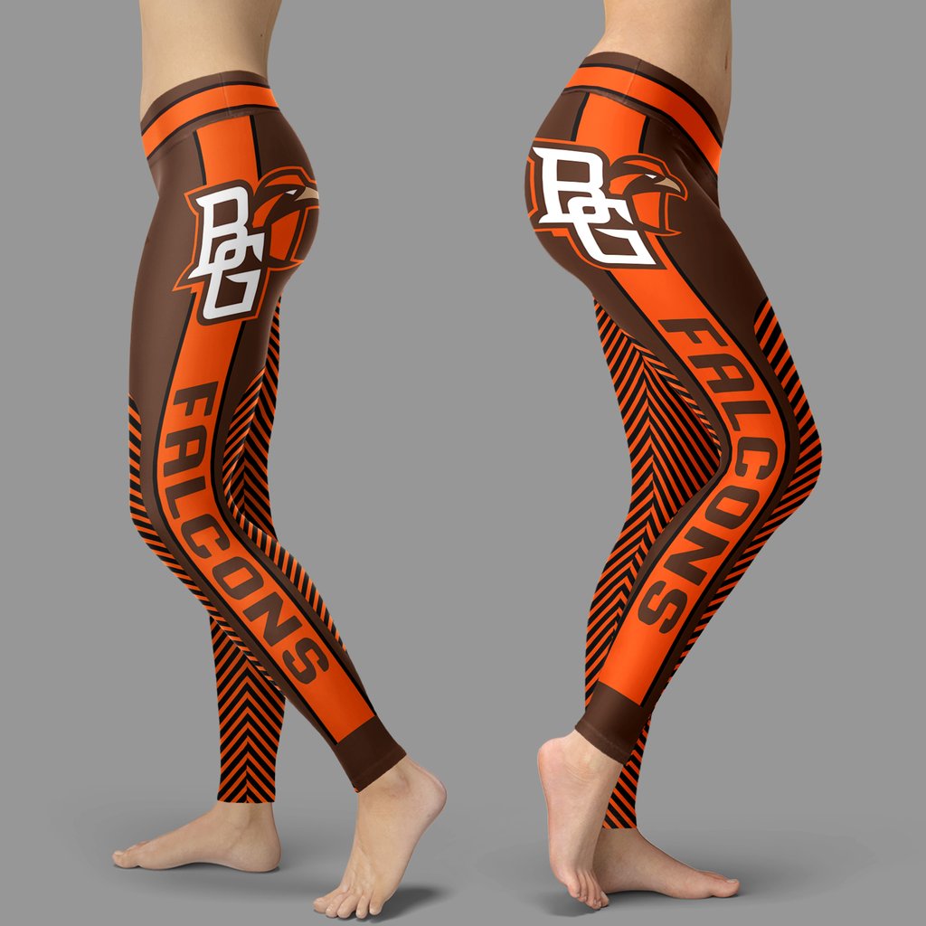 Fashion Gorgeous Fitting Fabulous Bowling Green Falcons Leggings Fashion Gorgeous Fitting Fabulous Bowling Green Falcons Leggings