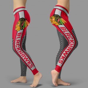 Fashion Gorgeous Fitting Fabulous Chicago Blackhawks Leggings