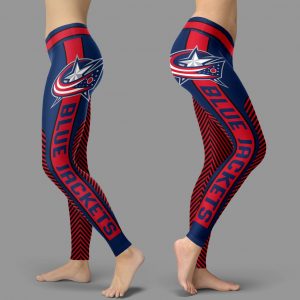 Fashion Gorgeous Fitting Fabulous Columbus Blue Jackets Leggings