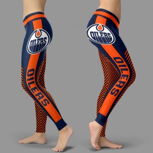 Fashion Gorgeous Fitting Fabulous Edmonton Oilers Leggings