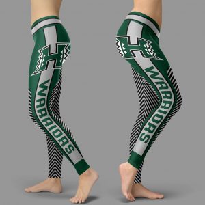 Fashion Gorgeous Fitting Fabulous Hawaii Rainbow Warriors Leggings