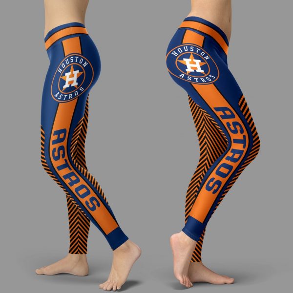 Fashion Gorgeous Fitting Fabulous Houston Astros Leggings