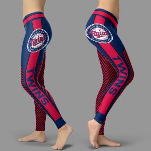 Fashion Gorgeous Fitting Fabulous Minnesota Twins Leggings