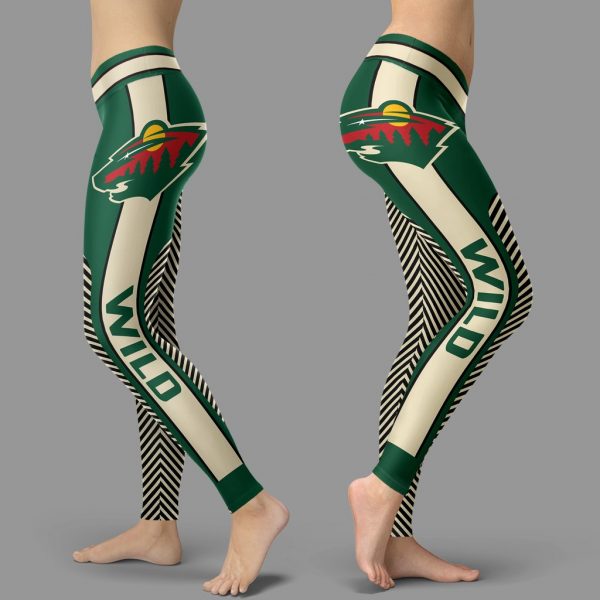 Fashion Gorgeous Fitting Fabulous Minnesota Wild Leggings