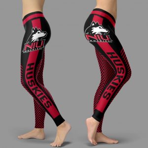 Fashion Gorgeous Fitting Fabulous Northern Illinois Huskies Leggings