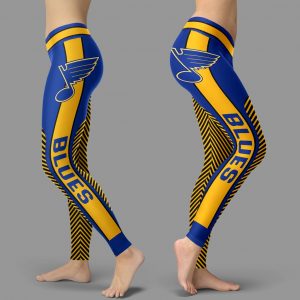 Fashion Gorgeous Fitting Fabulous St. Louis Blues Leggings