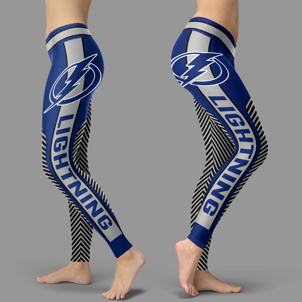 Fashion Gorgeous Fitting Fabulous Tampa Bay Lightning Leggings Fashion Gorgeous Fitting Fabulous Tampa Bay Lightning Leggings