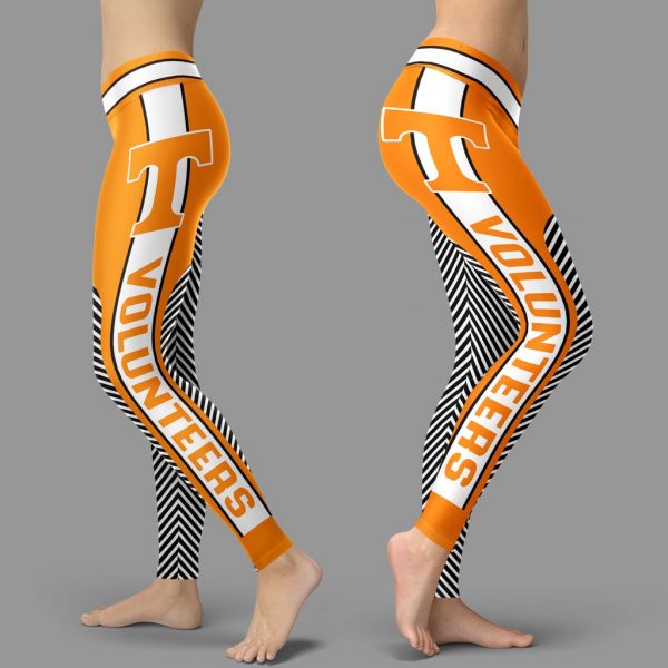 Fashion Gorgeous Fitting Fabulous Tennessee Volunteers Leggings