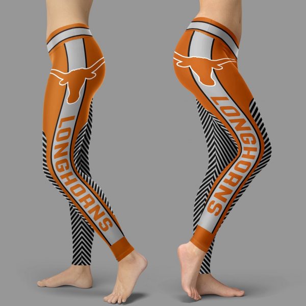 Fashion Gorgeous Fitting Fabulous Texas Longhorns Leggings