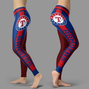 Fashion Gorgeous Fitting Fabulous Texas Rangers Leggings