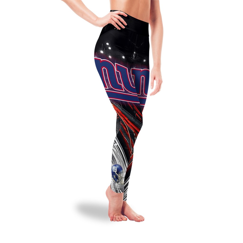 Great Urban Night Scene New York Giants Leggings Great Urban Night Scene New York Giants Leggings