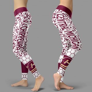 Incredible Patterns Luxury Nice Central Michigan Chippewas Leggings