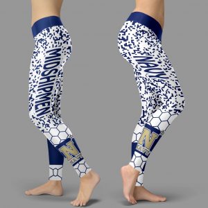 Incredible Patterns Luxury Nice Navy Midshipmen Leggings