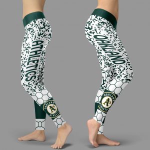 Incredible Patterns Luxury Nice Oakland Athletics Leggings