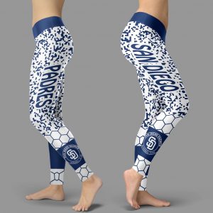 Incredible Patterns Luxury Nice San Diego Padres Leggings