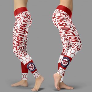 Incredible Patterns Luxury Nice Washington Nationals Leggings