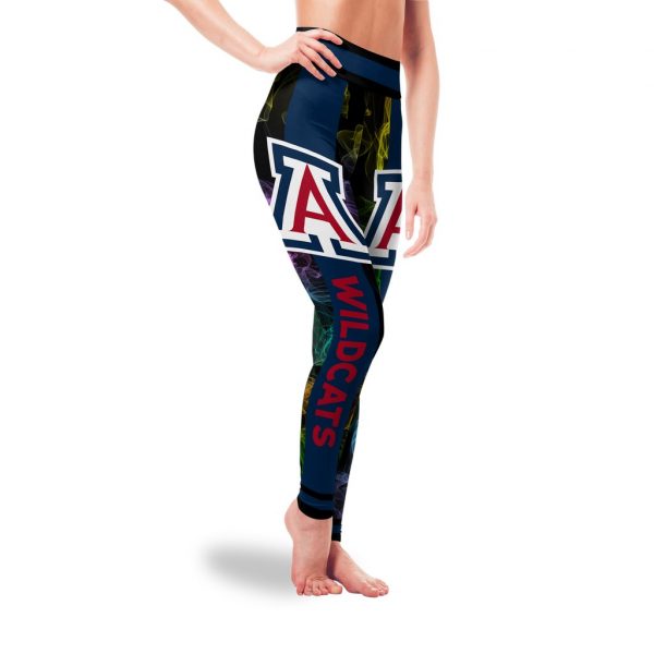 Mysterious Smoke Colors Arizona Wildcats Leggings