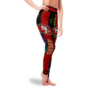 Mysterious Smoke Colors San Francisco 49ers Leggings