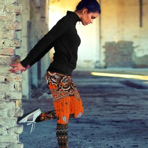 Simple Boho Baltimore Orioles Leggings