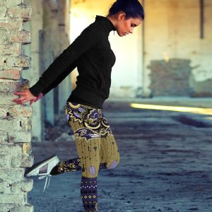 Simple Boho Baltimore Ravens Leggings