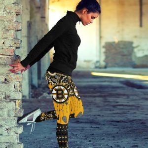 Simple Boho Boston Bruins Leggings