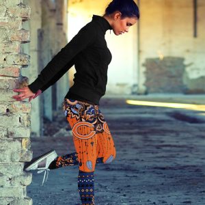 Simple Boho Chicago Bears Leggings