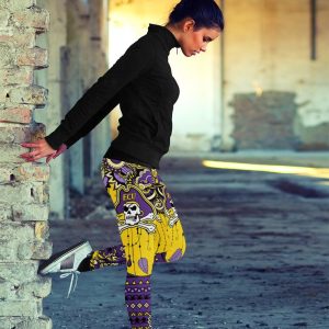 Simple Boho East Carolina Pirates Leggings