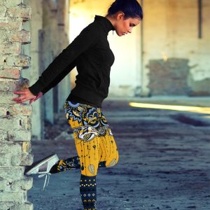 Simple Boho Nashville Predators Leggings