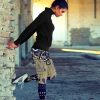 Simple Boho Navy Midshipmen Leggings