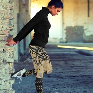 Simple Boho New Orleans Saints Leggings