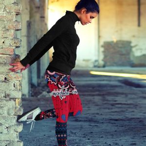 Simple Boho Washington Capitals Leggings