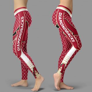 Single Small Line Circle Stylish Fashion Arizona Diamondbacks Leggings