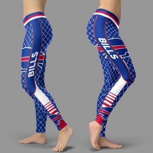 Single Small Line Circle Stylish Fashion Buffalo Bills Leggings