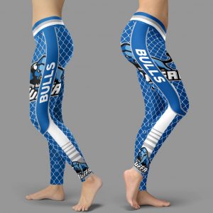 Single Small Line Circle Stylish Fashion Buffalo Bulls Leggings