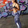 Single Small Line Circle Stylish Fashion Colorado Rockies Leggings