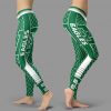 Single Small Line Circle Stylish Fashion Eastern Michigan Eagles Leggings