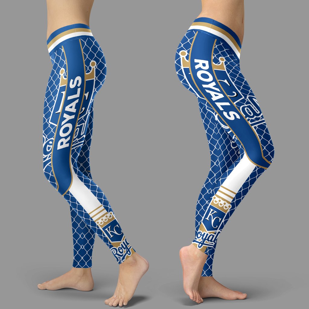 Single-Small-Line-Circle-Stylish-Fashion-Kansas-City-Royals-Leggings-1
